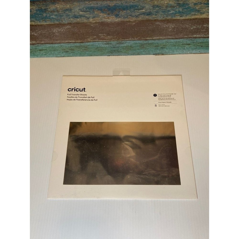 Cricut Foil Transfer Sheets - Silver (8 ct), 12x12